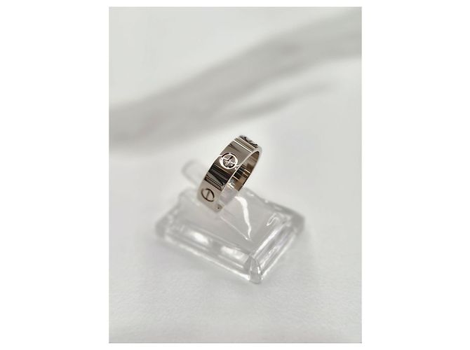 Cartier Anello classico in oro bianco - vista 6
