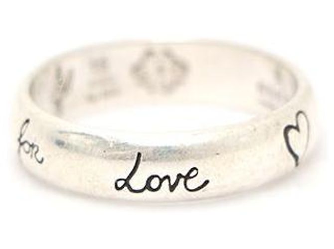 Gucci Anillo Blind for Love Silver Ring - vista 2