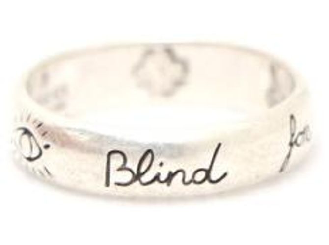 Gucci Anillo Blind for Love Silver Ring - vista 8