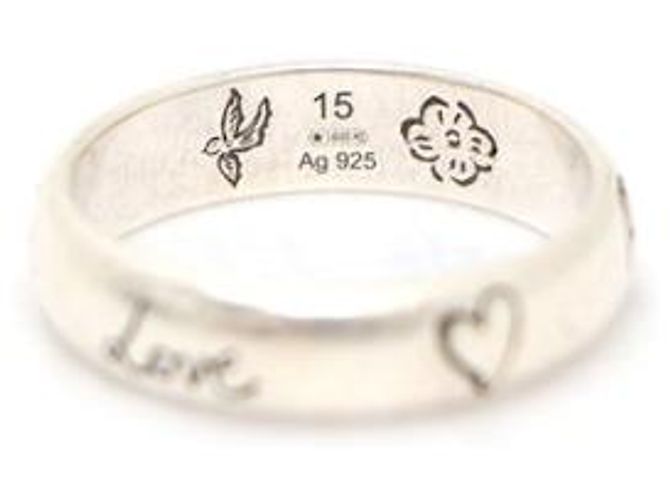 Gucci Anillo Blind for Love Silver Ring - vista 9