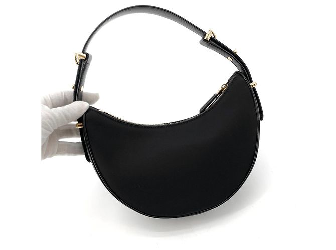 Prada Borsa Hobo Arche Small in pelle spazzolata Borsa a tracolla - vista 3