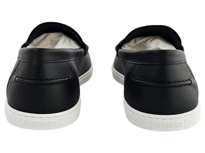 Hermès Mocassino Noe da uomo Noir - vista 11