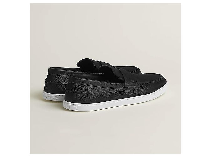 Hermès Mocassino Noe da uomo Noir - vista 4