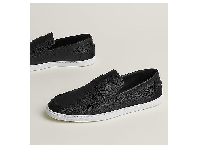 Hermès Mocassino Noe da uomo Noir - vista 5