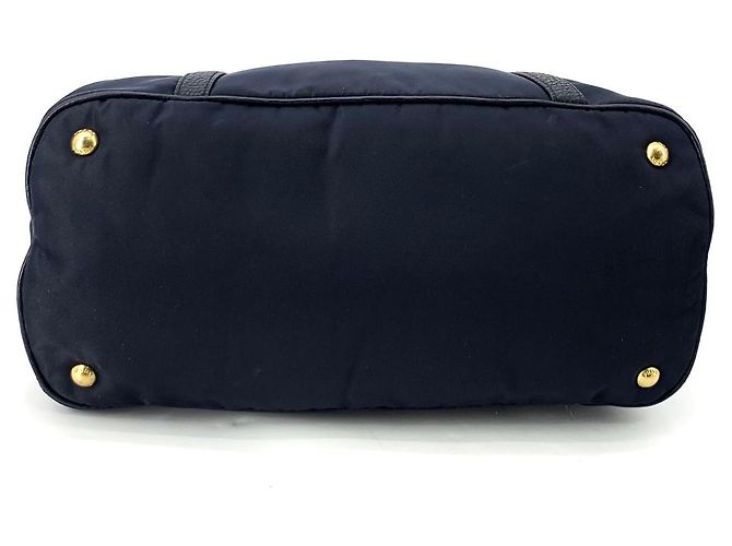 Tote Prada  mala e mala de ombro em nylon Pocono dourado - vista 15