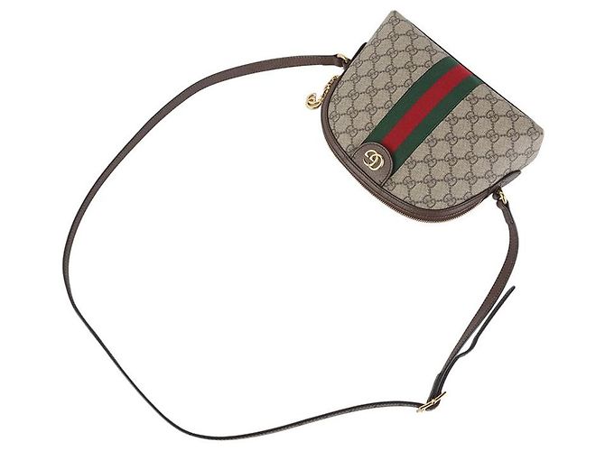 Gucci Borsa a tracolla piccola Ophidia GG Supreme - vista 4