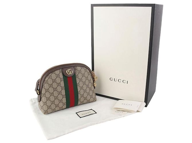 Gucci Borsa a tracolla piccola Ophidia GG Supreme - vista 8