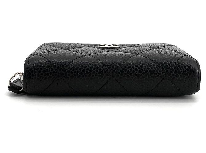 Chanel Tarjetero con cremallera de Caviar - vista 6