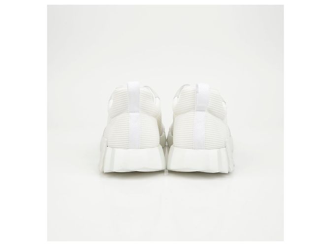 Sneakers Hermès Bouncing White in mesh - vista 6