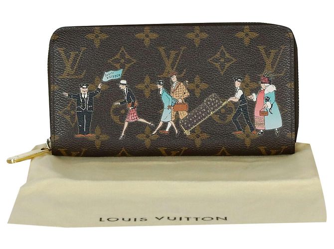 Louis Vuitton Portafoglio Zippy Long Monogram - vista 6