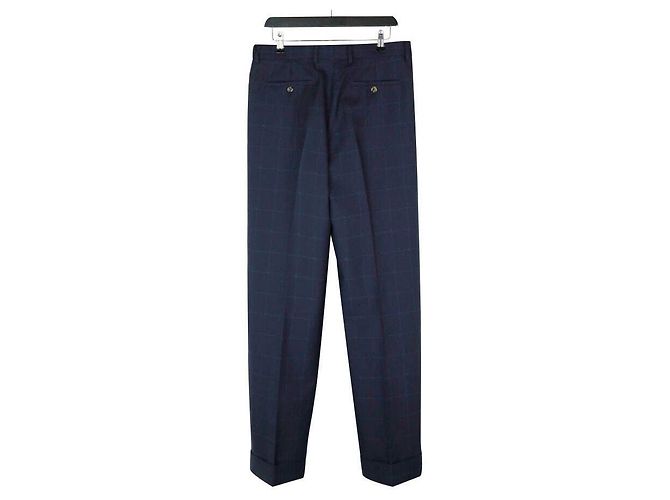 Gucci Check Wool Pants - view 3