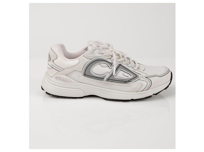 Baskets Dior Countdown Marron Cuir de Veau - vue 2