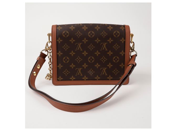 Louis Vuitton Borsa a tracolla Dolphin in Monogram Reverse Canvas - vista 6