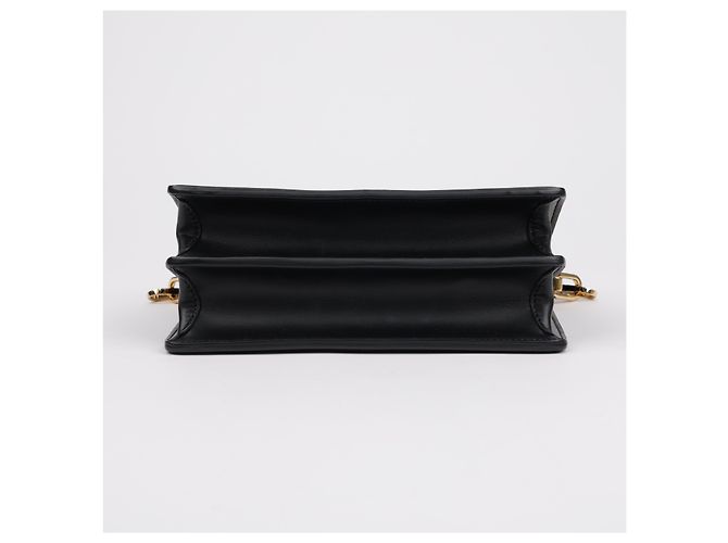 Louis Vuitton Borsa a tracolla Dauphine MM in pelle Epi Nera - vista 10