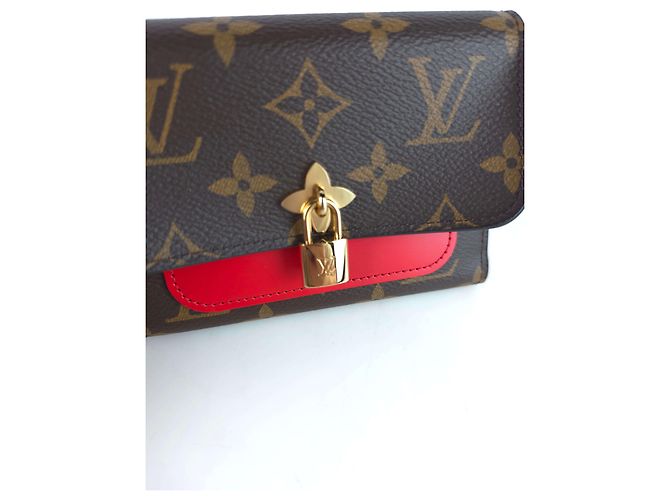 Louis Vuitton Cartera compacta Monogram Flower - vista 2