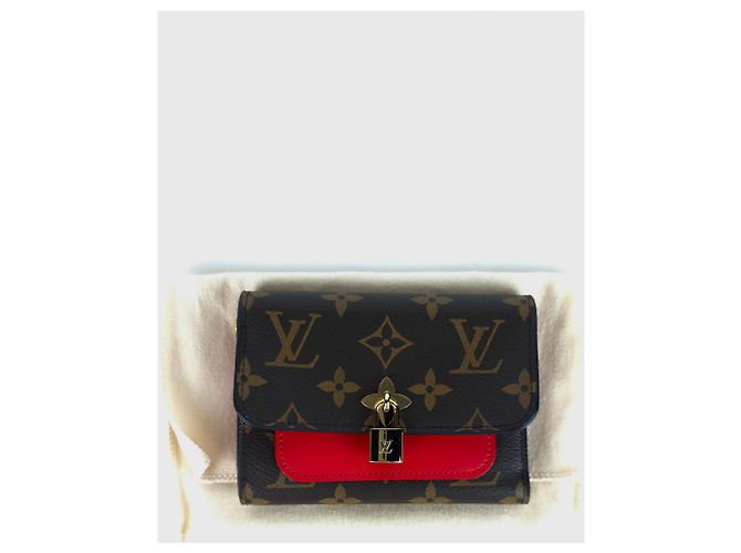 Louis Vuitton Cartera compacta Monogram Flower - vista 5