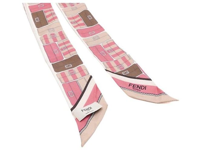Fendi Sciarpa FF Multi Baguette Pattern - vista 2