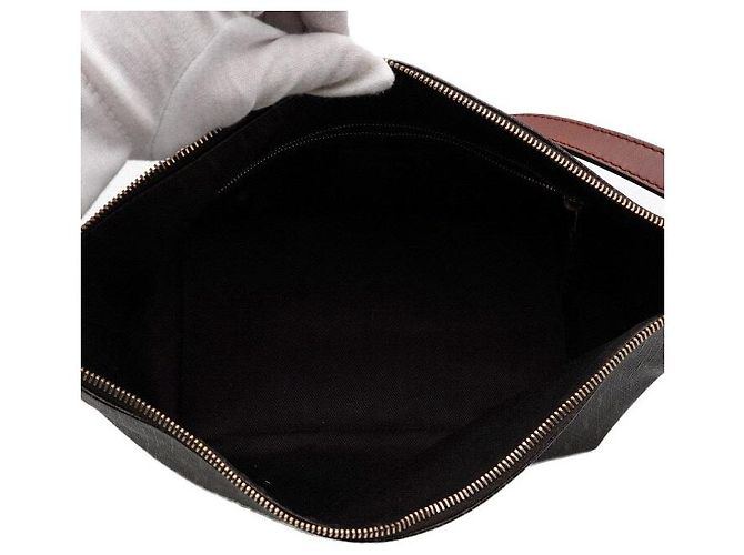 Autre Marque Borsa a tracolla Monogram Canvas in pelle liscia - vista 5