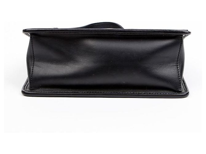 Fendi Borsa a spalla tote Kani in pelle nera - vista 7