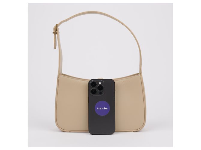 Autre Marque Borsa hobo in pelle monogram - vista 19