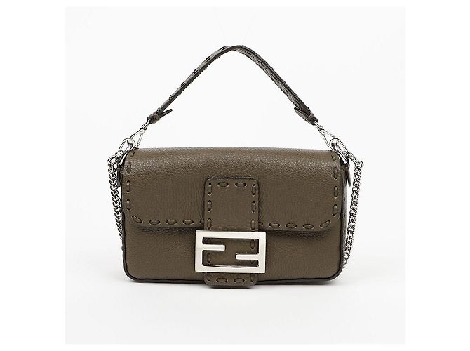 Fendi Borsa a spalla Selleria Baguette Mini Tote - vista 2