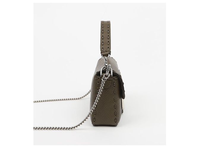 Fendi Borsa a spalla Selleria Baguette Mini Tote - vista 5