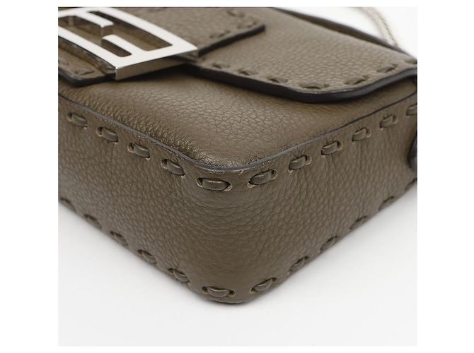 Fendi Borsa a spalla Selleria Baguette Mini Tote - vista 7