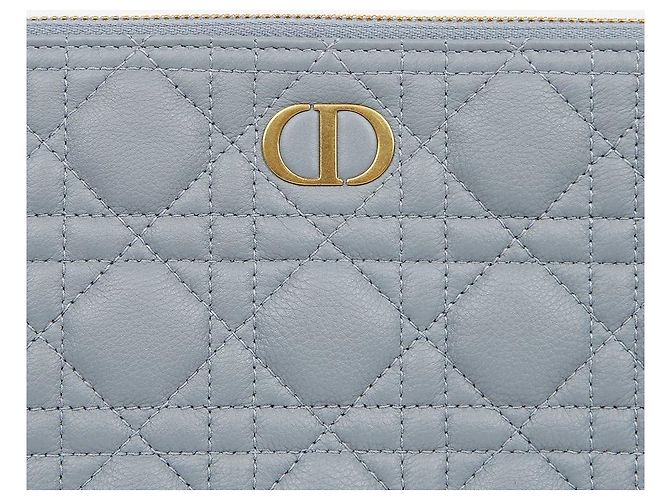 Dior Pouch Carlo Suppl Cannage Large Cloud Blue - vista 3