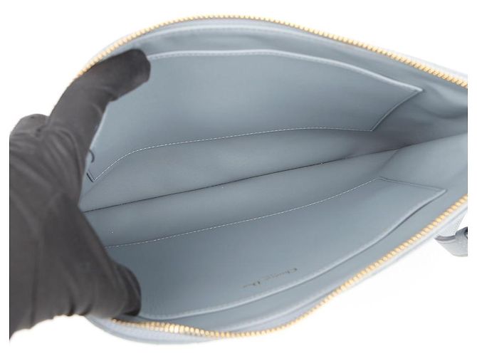 Dior Pouch Carlo Suppl Cannage Large Cloud Blue - vista 9