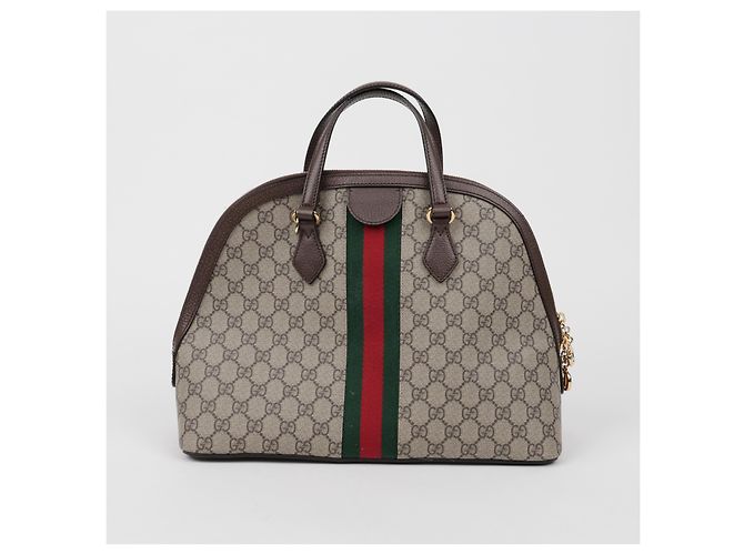 Gucci Ophidia Medium GG Canvas Top Handle Tote Bag Brown - Ansicht 4