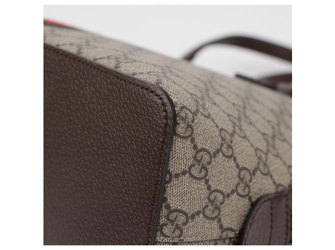 Gucci Ophidia Medium GG Canvas Top Handle Tote Bag Brown - Ansicht 9