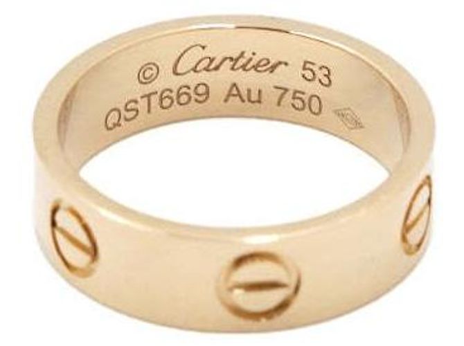 Cartier Anello Love in Oro Giallo - vista 3