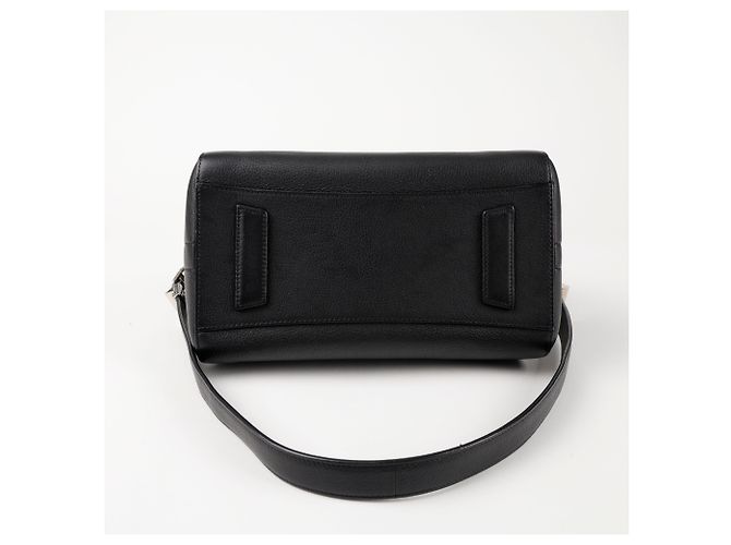 Givenchy Borsa a spalla Antigona piccola in pelle di capra nera - vista 6