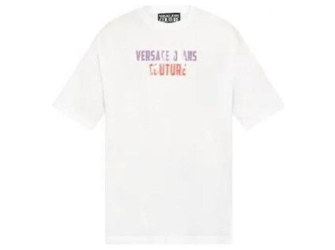 Versace Sauvage Logo T-Shirt Weiß - Ansicht 4