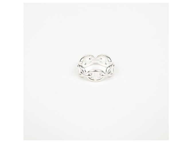 Hermès Small Chandal Enchaine Ring Silver - Ansicht 5