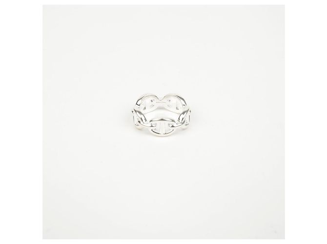 Hermès Small Chandal Enchaine Ring Silver - Ansicht 6