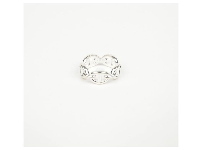 Hermès Small Chandal Enchaine Ring Silver - Ansicht 7