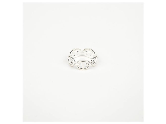 Hermès Small Chandal Enchaine Ring Silver - Ansicht 8
