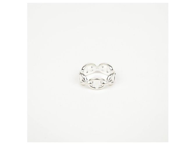 Hermès Small Chandal Enchaine Ring Silver - Ansicht 9