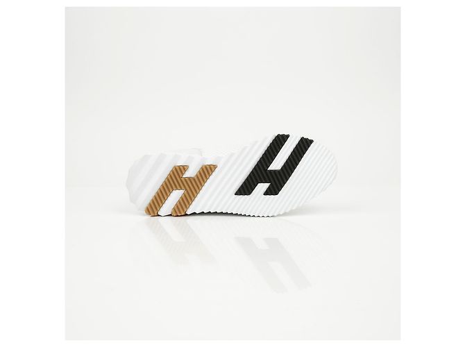 Hermès Bouncing Donna White Brown - vista 10