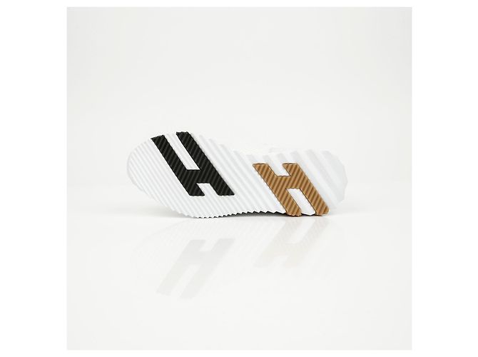 Hermès Bouncing Donna White Brown - vista 9