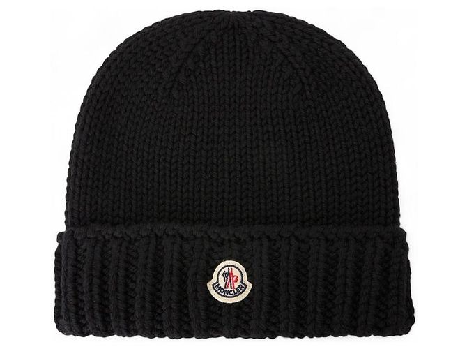 Moncler Strickmütze Schwarz - Ansicht 2