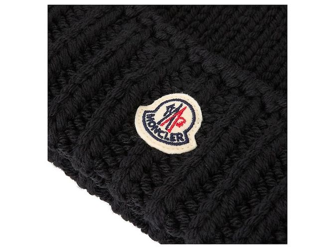 Moncler Strickmütze Schwarz - Ansicht 5
