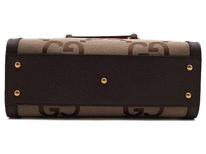 Gucci Borsa a mano e a tracolla Diana GG Bamboo Small - vista 6