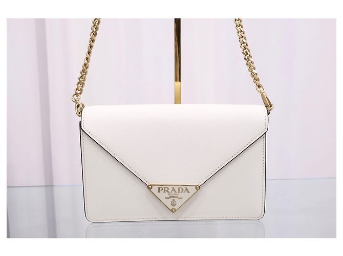 Prada Borsa a tracolla in pelle Saffiano - vista 2