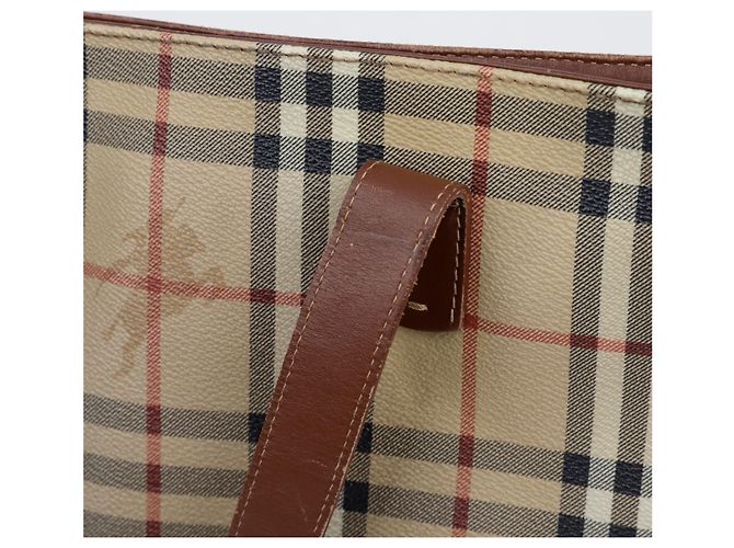Burberry Borsa Tote Haymarket Check - vista 11