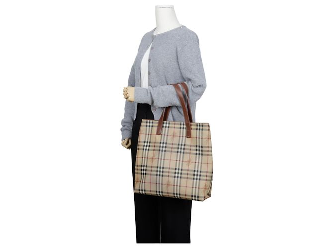 Burberry Borsa Tote Haymarket Check - vista 20
