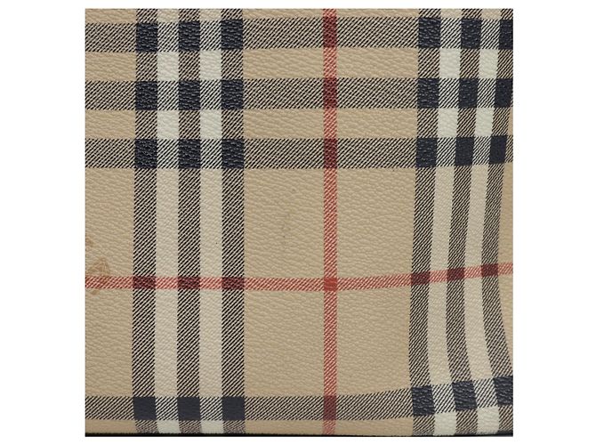 Burberry Borsa Tote Haymarket Check - vista 3