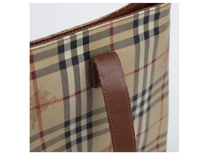 Burberry Borsa Tote Haymarket Check - vista 9