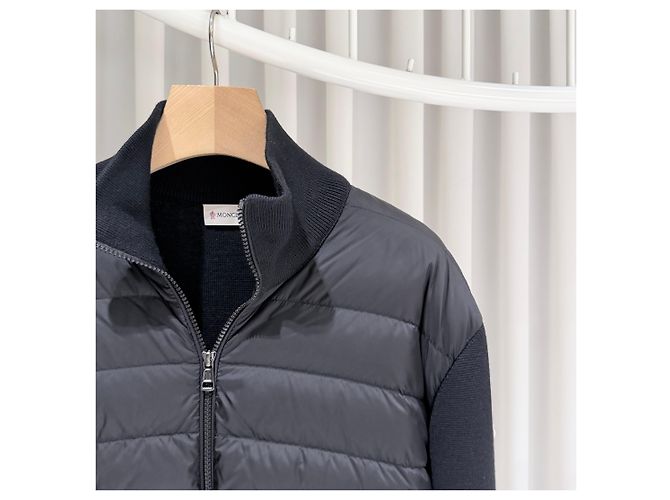 Moncler Strick-Steppjacke Black (XXL) - Ansicht 4